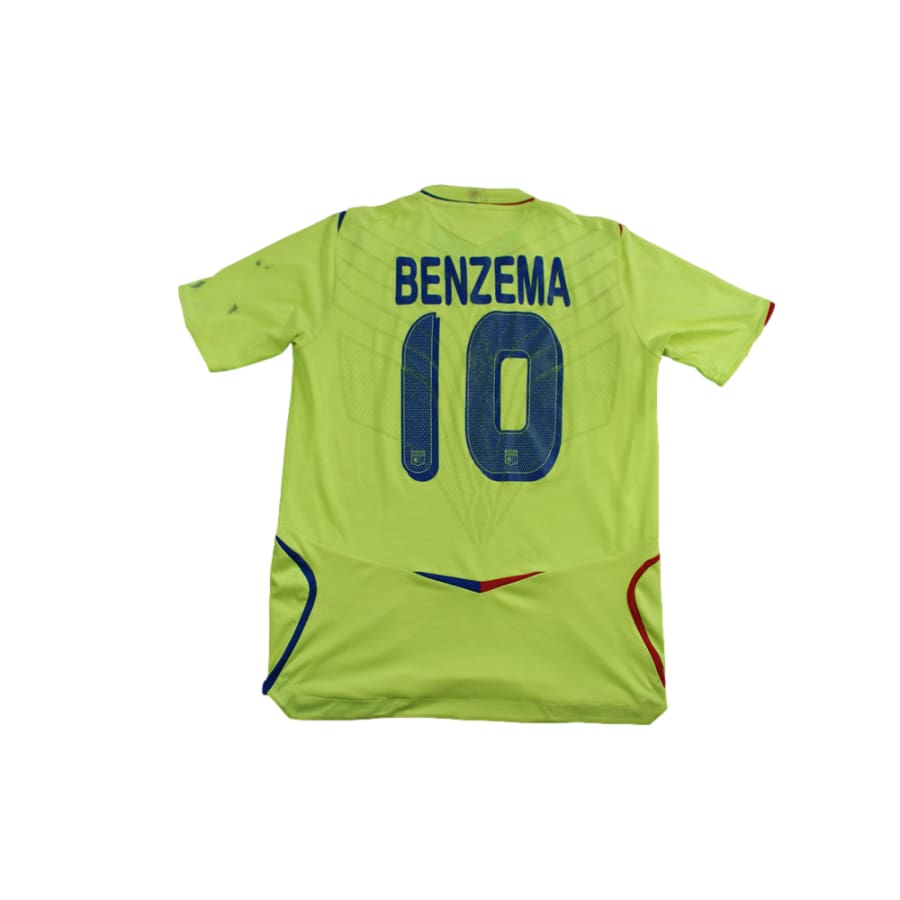 Maillot OL vintage third N°10 BENZEMA 2008-2009 - Umbro - Olympique Lyonnais