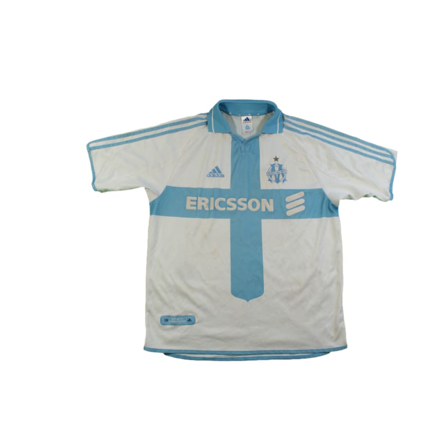 Maillot Olympique de Marseille vintage domicile 2000-2001 - Adidas - Olympique de Marseille