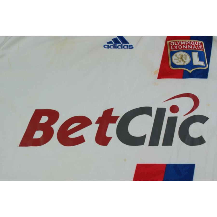 Maillot Olympique Lyonnais rétro domicile 2010-2011 - Adidas - Olympique Lyonnais