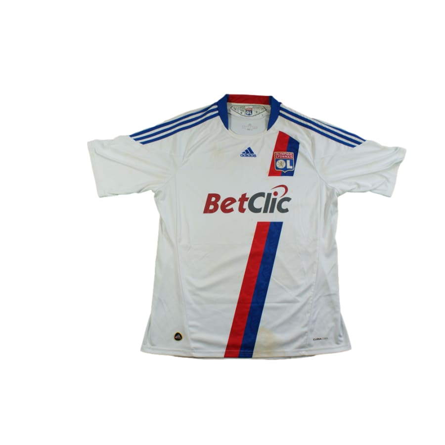 Maillot Olympique Lyonnais rétro domicile 2010-2011 - Adidas - Olympique Lyonnais