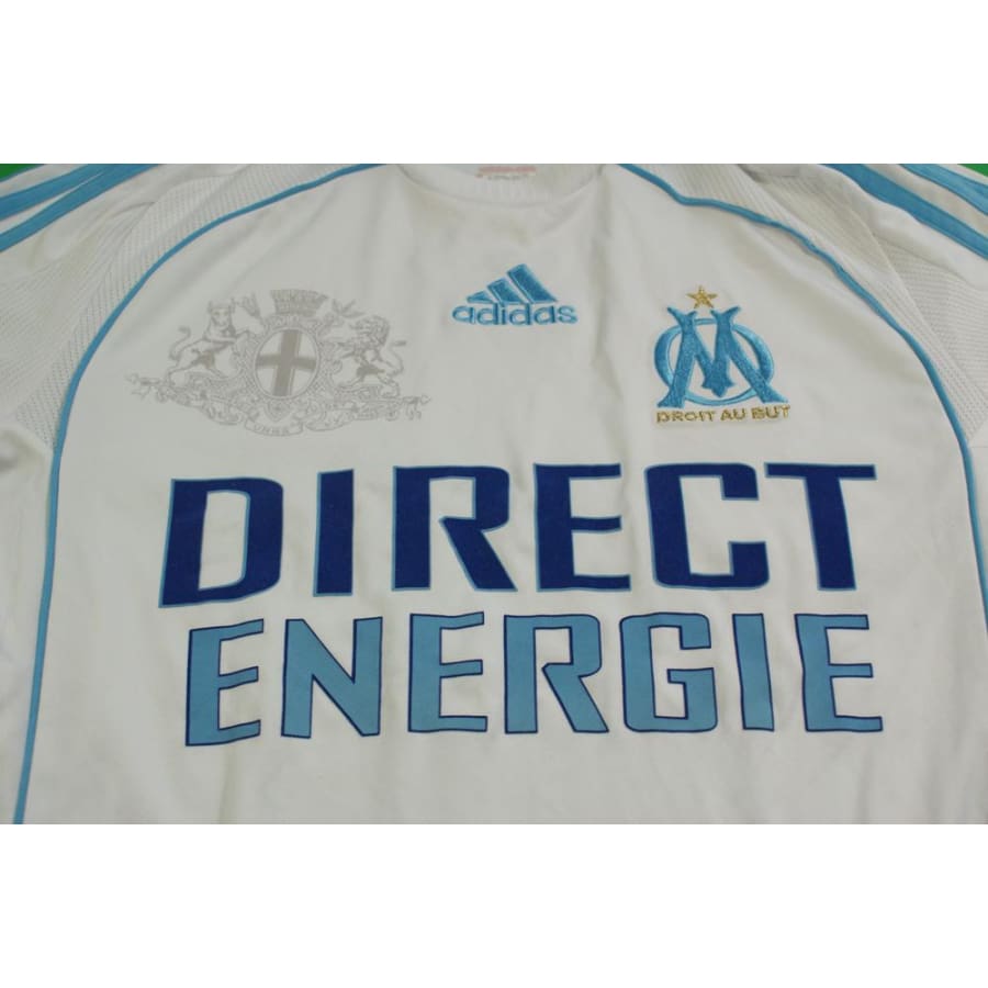 Maillot OM rétro domicile 2008-2009 - Adidas - Olympique de Marseille