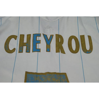 Maillot OM rétro domicile #7 CHEYROU 2009-2010 - Adidas - Olympique de Marseille