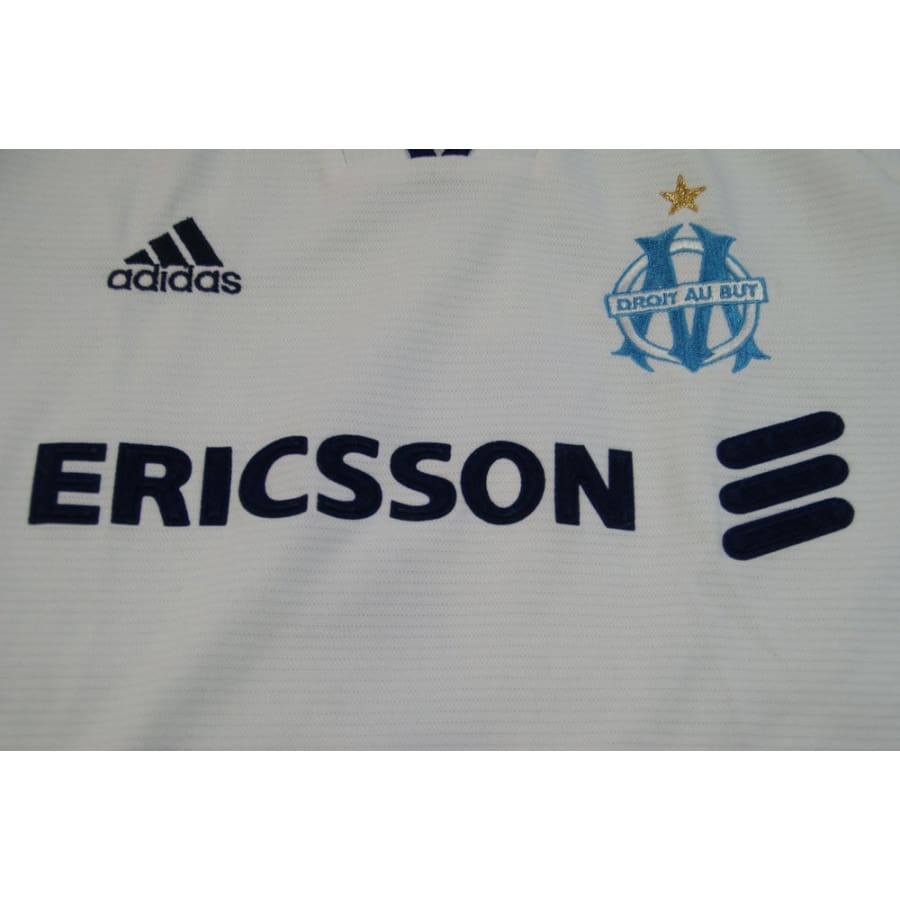 Maillot OM rétro domicile #7 PIRES 1999-2000 - Adidas - Olympique de Marseille