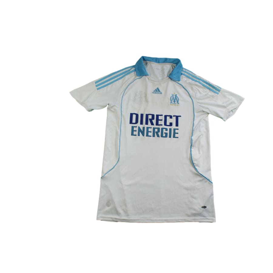 Maillot OM rétro domicile N°3 2008-2009 - Adidas - Olympique de Marseille