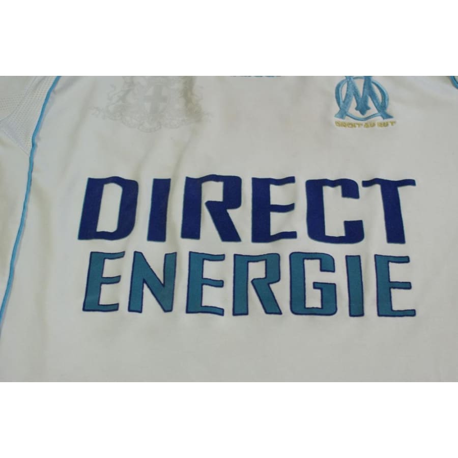 Maillot OM rétro domicile N°3 2008-2009 - Adidas - Olympique de Marseille