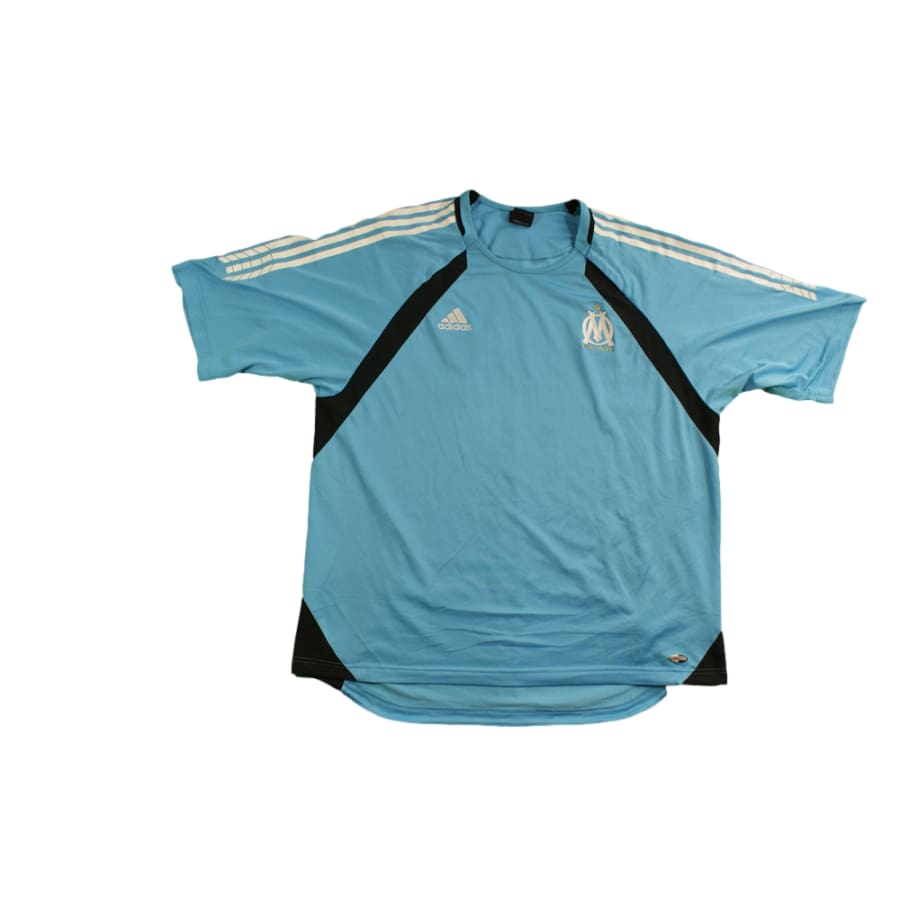 Maillot OM rétro entraînement années 2000 - Adidas - Olympique de Marseille