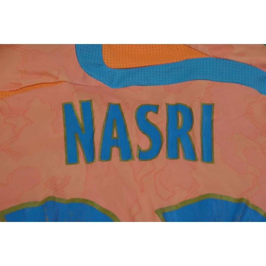 Maillot OM rétro third N°22 NASRI 2007-2008 - Adidas - Olympique de Marseille