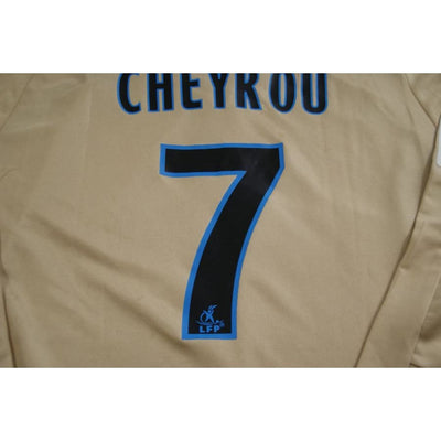 Maillot OM rétro third N°7 CHEYROU 2008-2009 - Adidas - Olympique de Marseille