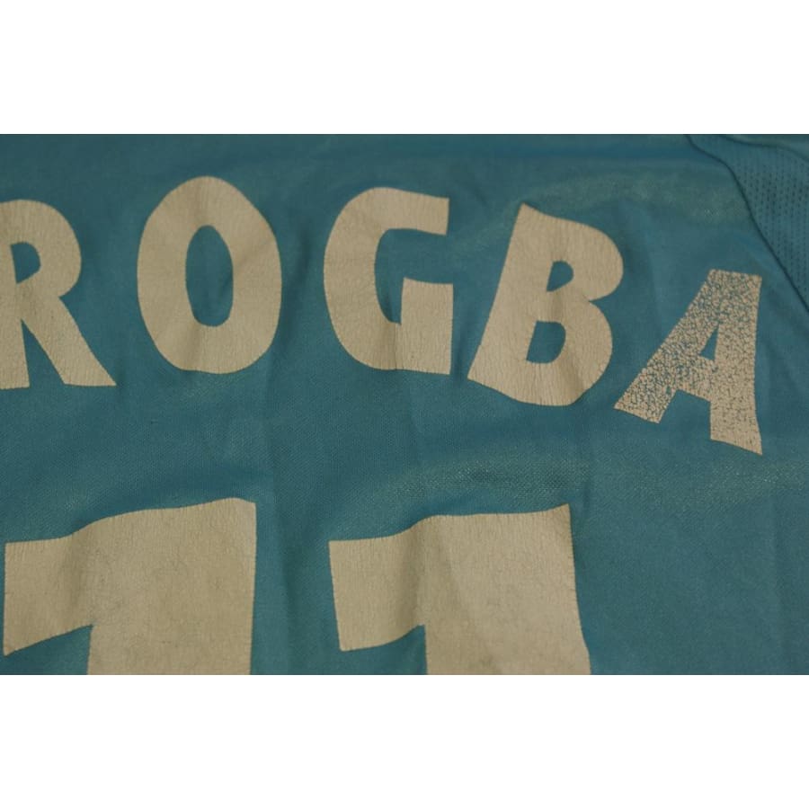 Maillot OM vintage domicile N°11 DROGBA 2003-2004 - Adidas - Olympique de Marseille