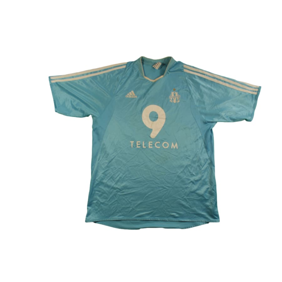 Maillot OM vintage domicile N°11 DROGBA 2003-2004 - Adidas - Olympique de Marseille