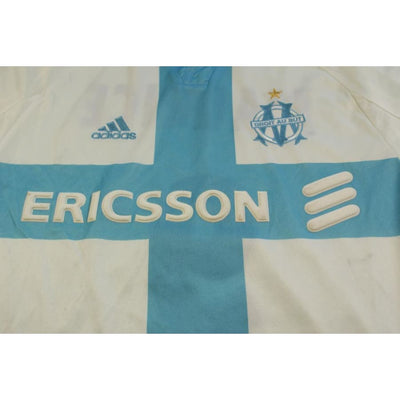 Maillot OM vintage domicile N°9 MAURICE 2000-2001 - Adidas - Olympique de Marseille