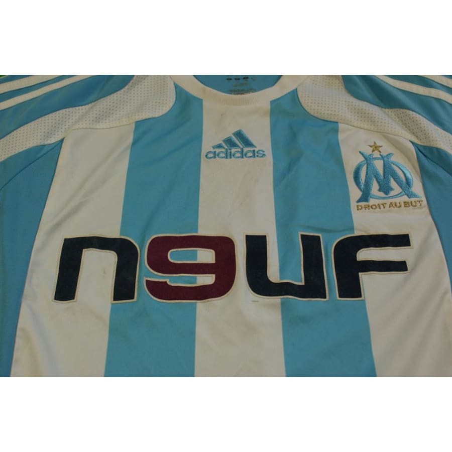 Maillot OM vintage extérieur 2007-2008 - Adidas - Olympique de Marseille