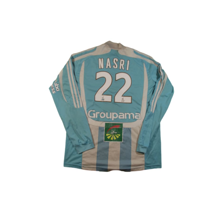 Maillot OM vintage extérieur #22 NASRI 2007-2008 - Adidas - Olympique de Marseille