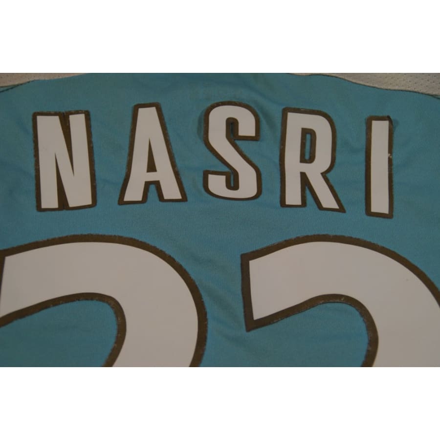 Maillot OM vintage extérieur #22 NASRI 2007-2008 - Adidas - Olympique de Marseille