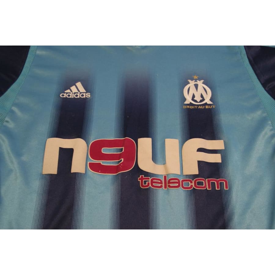 Maillot OM vintage extérieur N°3 LIZARAZU 2004-2005 - Adidas - Olympique de Marseille