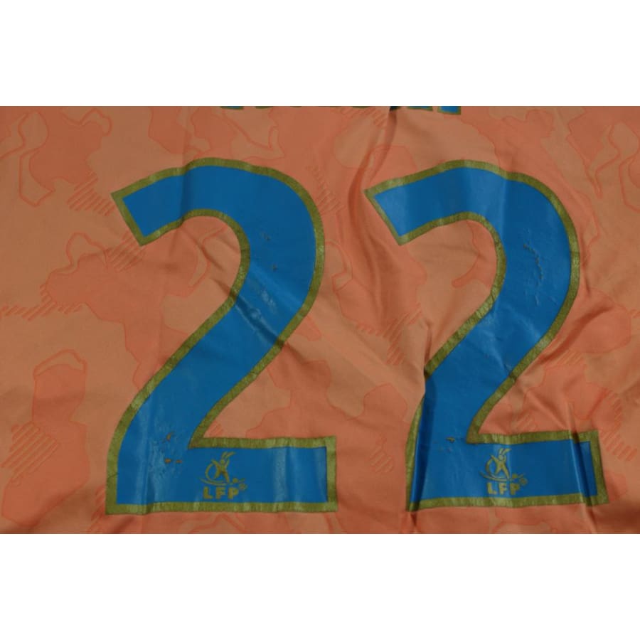 Maillot OM vintage third N°22 NASRI 2007-2008 - Adidas - Olympique de Marseille