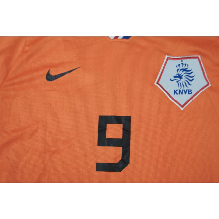 Maillot Pays-Bas domicile #9 V.NISTELROOY 2008-2009 - Nike - Pays-Bas