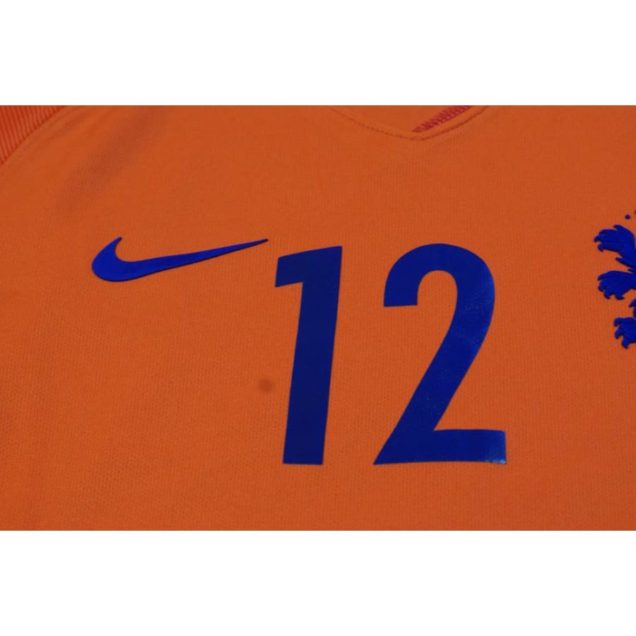 Maillot Pays-Bas domicile N°12 SAMY 2016-2017 - Nike - Pays-Bas