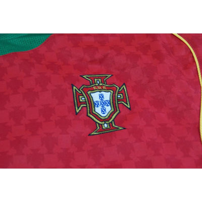 Maillot Portugal vintage domicile N°6 MANICHE 2004-2005 - Nike - Portugal