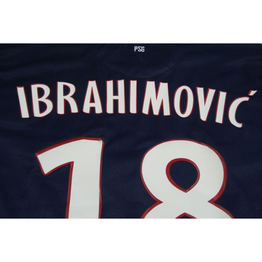 Maillot PSG domicile #18 IBRAHIMOVIC 2012-2013 - Nike - Paris Saint-Germain