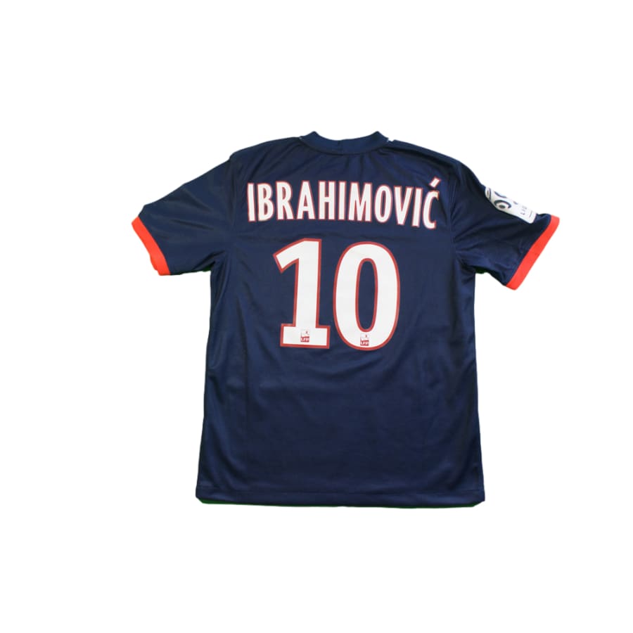 Maillot PSG domicile N°10 IBRAHIMOVIC 2013-2014 - Nike - Paris Saint-Germain