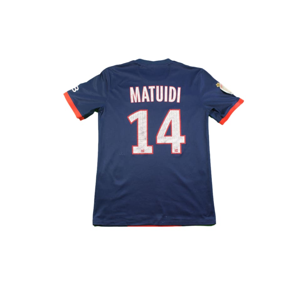 Maillot PSG domicile N°14 MATUIDI 2013-2014 - Nike - Paris Saint-Germain