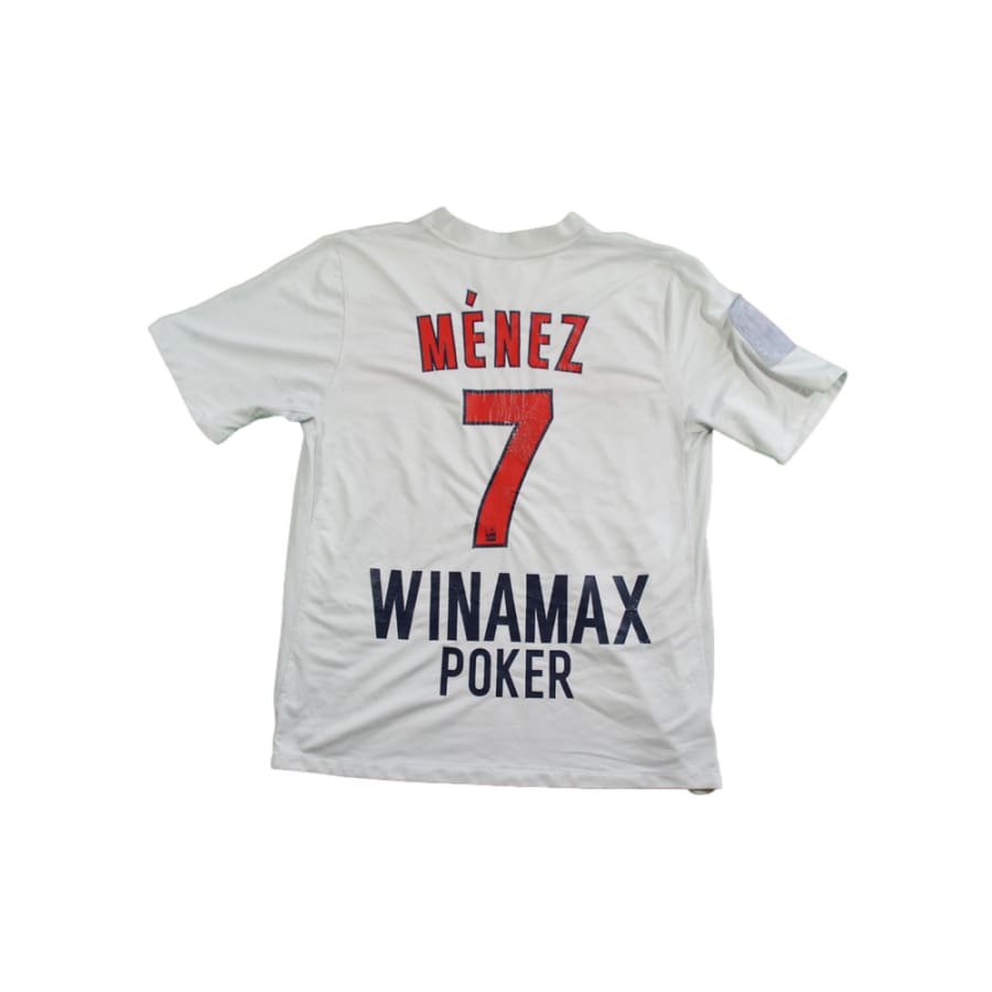 Maillot PSG extérieur N°7 MENEZ 2011-2012 - Nike - Paris Saint-Germain