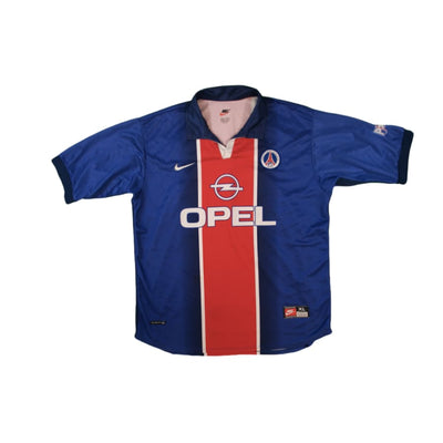 Maillot PSG vintage domicile #10 HUGUES 1998-1999 - Nike - Paris Saint-Germain