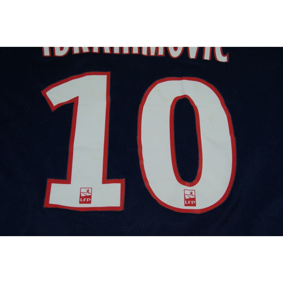 Maillot PSG vintage domicile #10 IBRAHIMOVIC 2013-2014 - Nike - Paris Saint-Germain