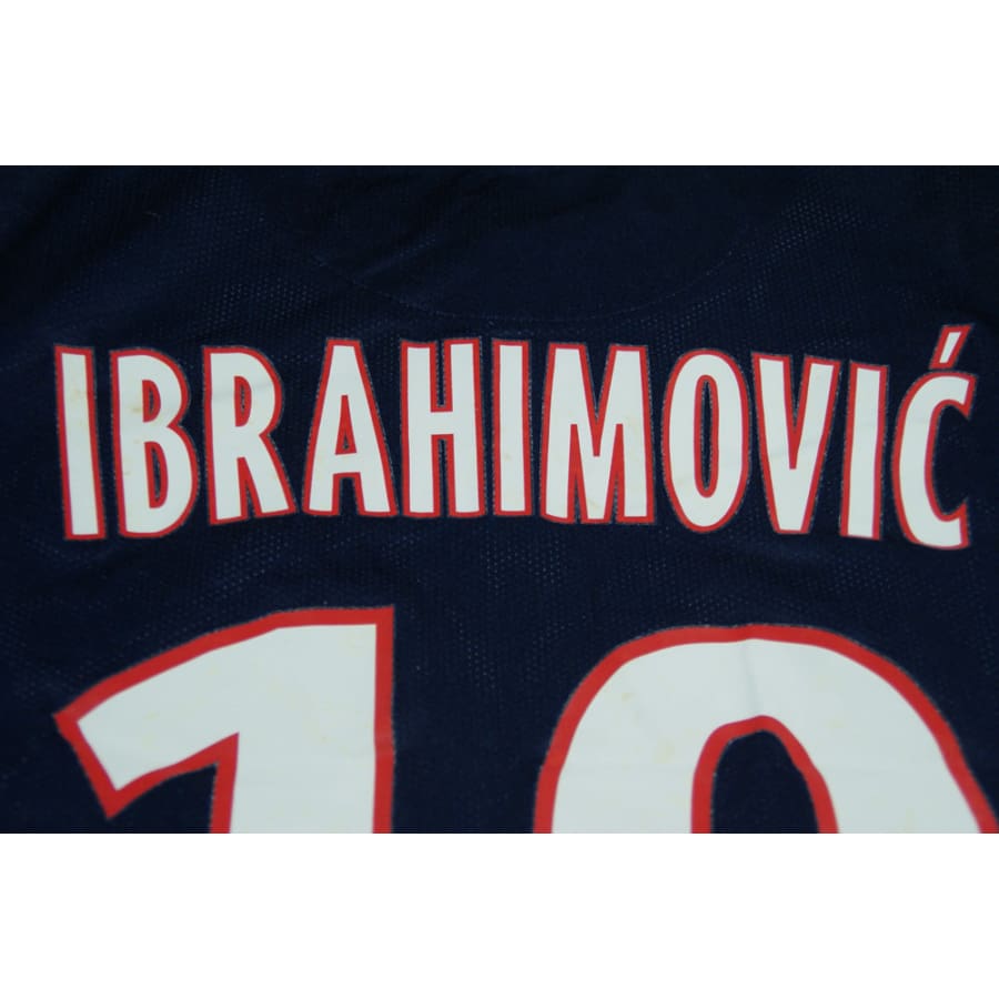 Maillot PSG vintage domicile #10 IBRAHIMOVIC 2013-2014 - Nike - Paris Saint-Germain