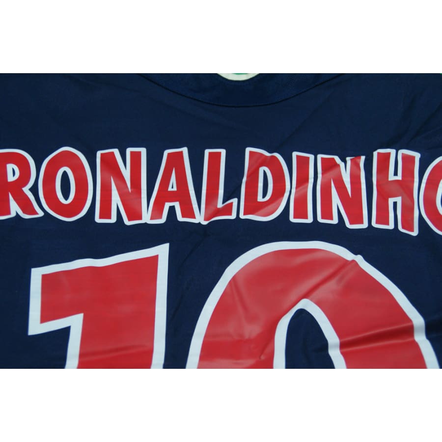 Maillot PSG vintage domicile #10 RONALDINHO 2002-2003 - Nike - Paris Saint-Germain