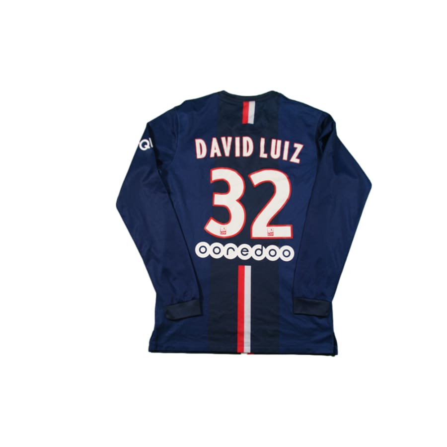 Maillot PSG vintage domicile #32 DAVID LUIZ 2014-2015 - Nike - Paris Saint-Germain