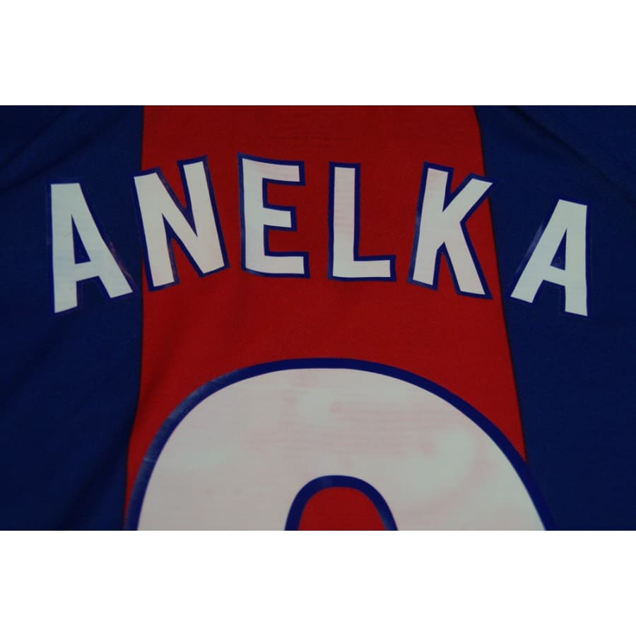 Maillot PSG vintage domicile #9 ANELKA 2000-2001 - Nike - Paris Saint-Germain