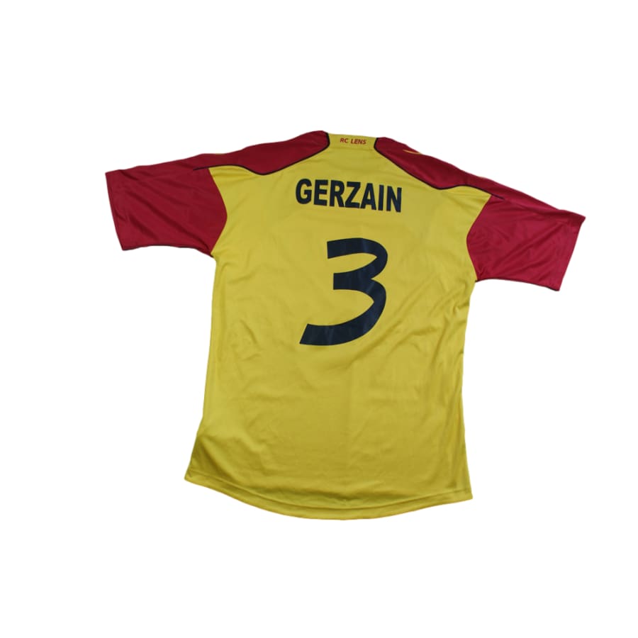 Maillot RC Lens rétro domicile N°3 GERZAIN 2010-2011 - Reebok - RC Lens