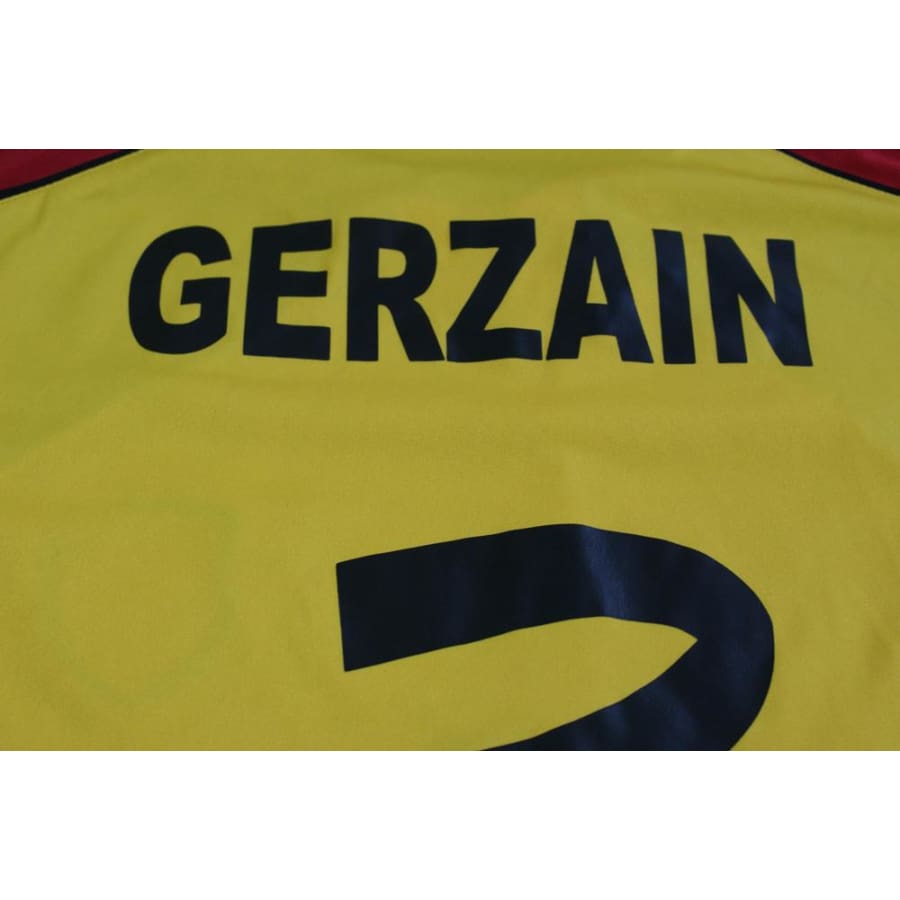 Maillot RC Lens rétro domicile N°3 GERZAIN 2010-2011 - Reebok - RC Lens