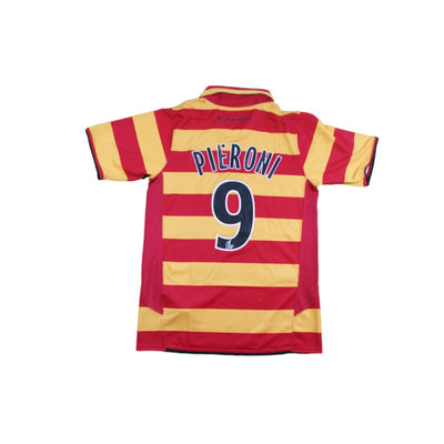 Maillot RC Lens rétro domicile N°9 PIERONI 2007-2008 - Nike - RC Lens