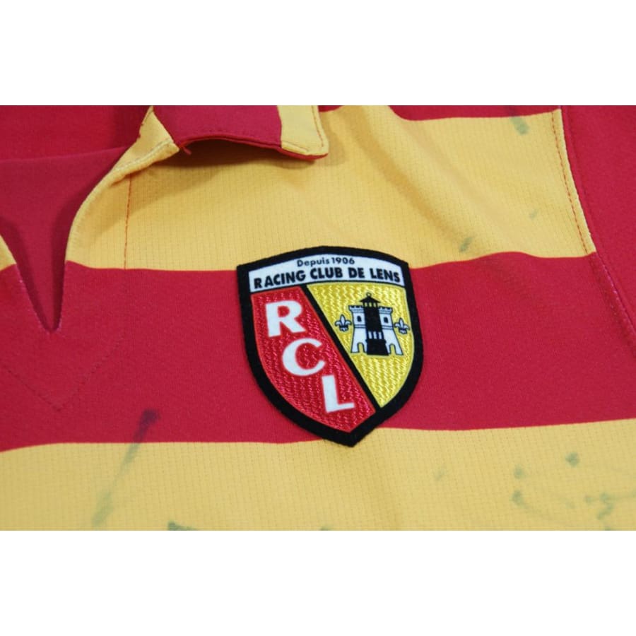 Maillot RC Lens rétro domicile N°9 PIERONI 2007-2008 - Nike - RC Lens