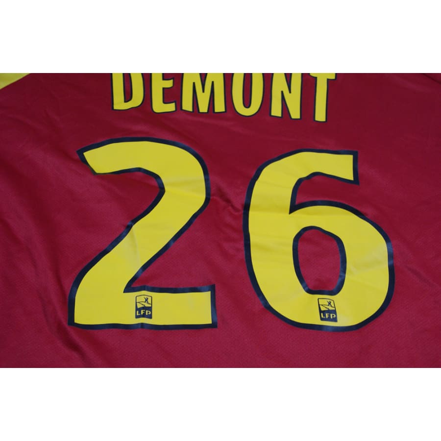 Maillot RC Lens vintage domicile #26 DEMONT 2009-2010 - Reebok - RC Lens