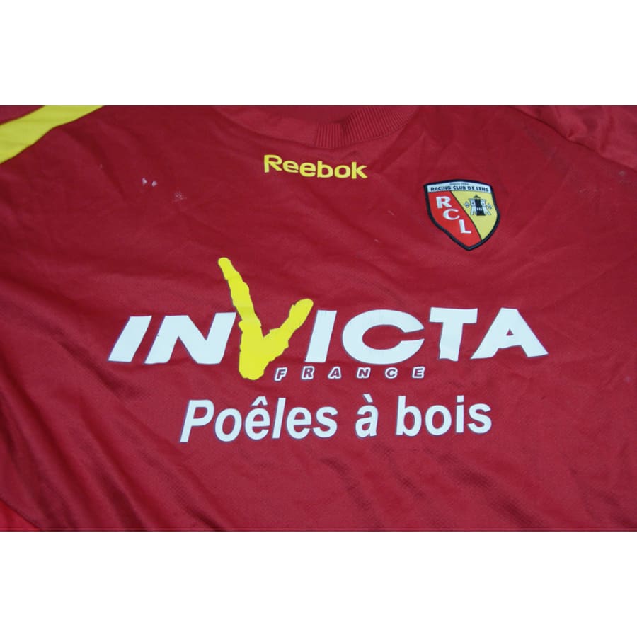 Maillot RC Lens vintage domicile #26 DEMONT 2009-2010 - Reebok - RC Lens