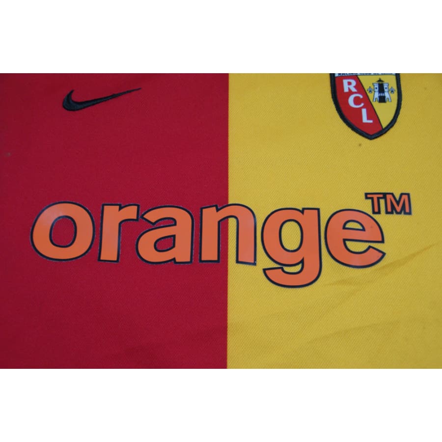 Maillot RC Lens vintage domicile enfant 2003-2004 - Nike - RC Lens