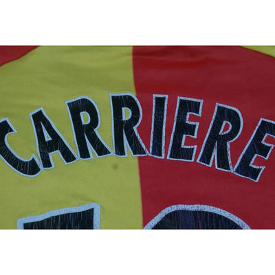 Maillot RC Lens vintage domicile N°10 CARRIERE 2004-2005 - Nike - RC Lens