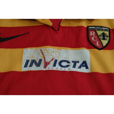 Maillot RC Lens vintage domicile N°3 HILTON 2007-2008 - Nike - RC Lens