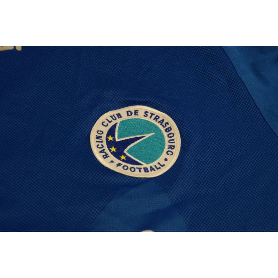 Maillot RC Strasbourg vintage domicile #22 LEUCK 2003-2004 - Hummel - RC Strasbourg Alsace