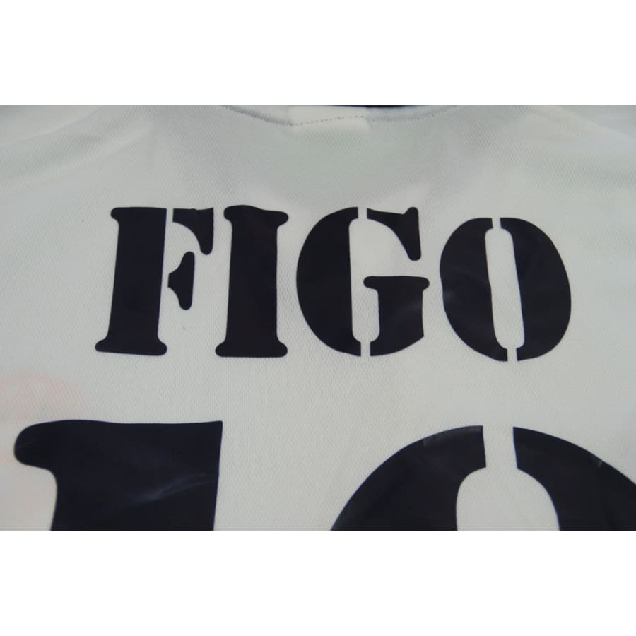 Maillot Real Madrid vintage domicile #10 FIGO 2000-2001 - Adidas - Real Madrid