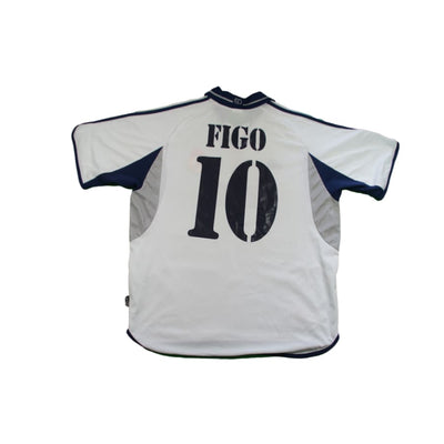 Maillot Real Madrid vintage domicile #10 FIGO 2000-2001 - Adidas - Real Madrid