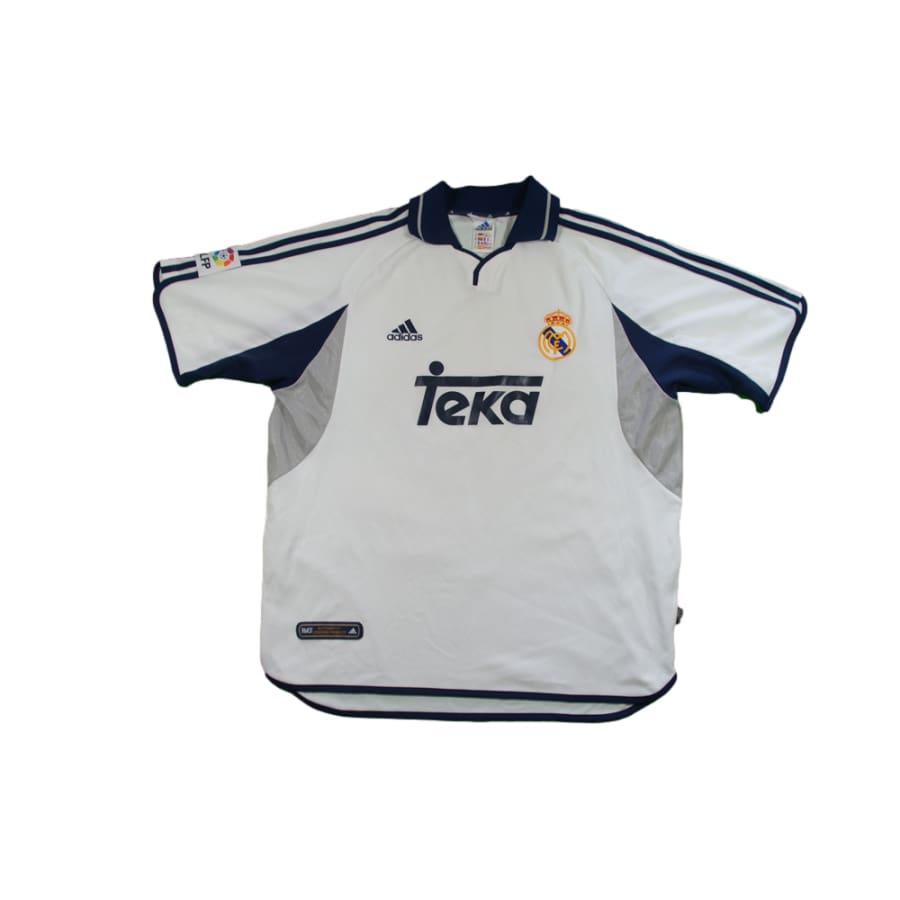 Maillot Real Madrid vintage domicile #10 FIGO 2000-2001 - Adidas - Real Madrid