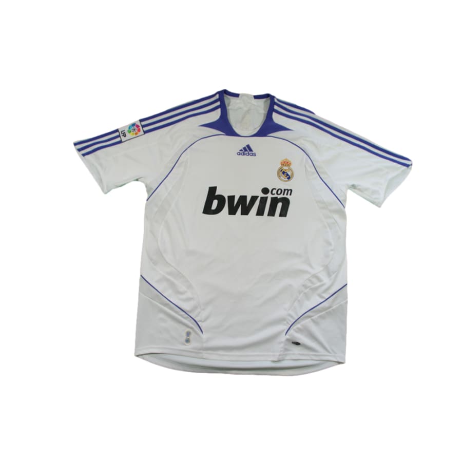 Maillot Real Madrid vintage domicile #10 ROBINHO 2007-2008 - Adidas - Real Madrid