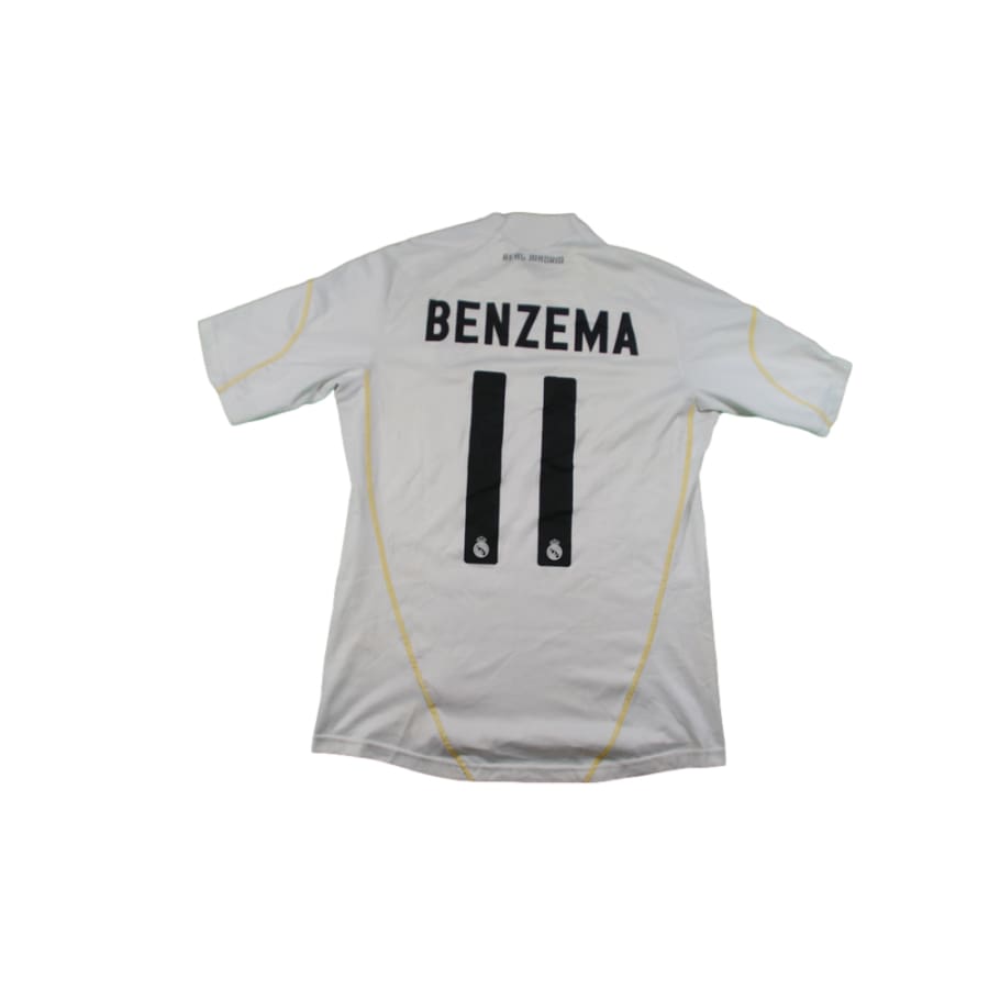 Maillot Real Madrid vintage domicile #11 BENZEMA 2009-2010 - Adidas - Real Madrid