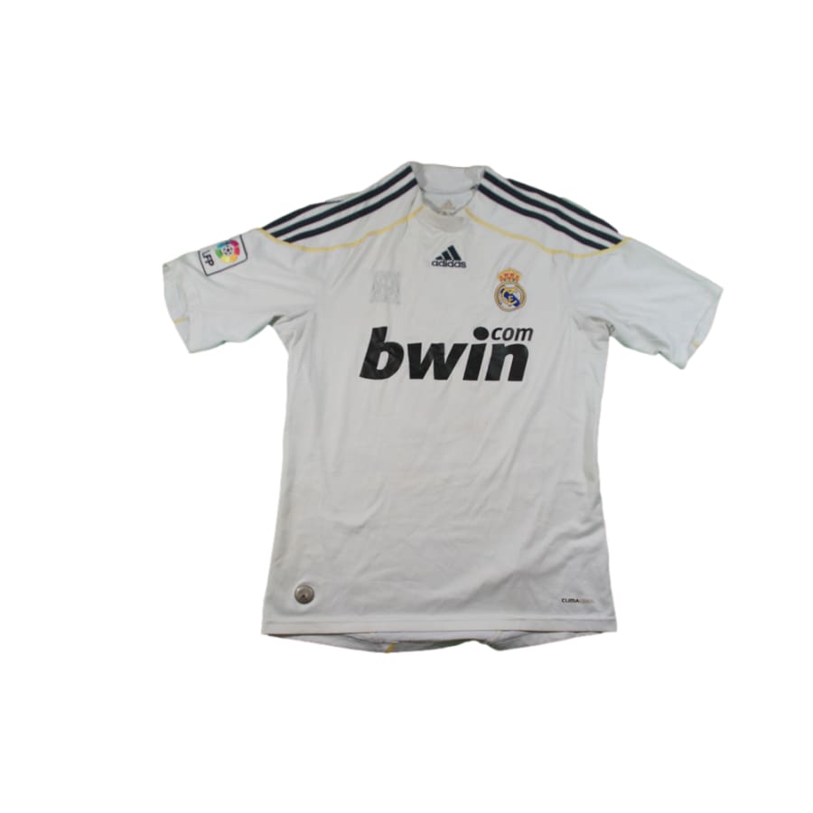 Maillot Real Madrid vintage domicile #11 BENZEMA 2009-2010 - Adidas - Real Madrid