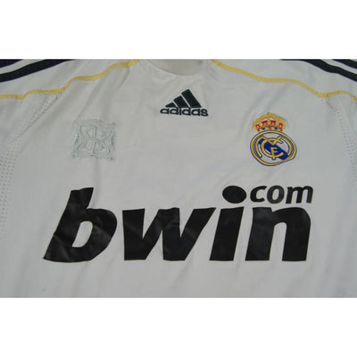 Maillot Real Madrid vintage domicile #11 BENZEMA 2009-2010 - Adidas - Real Madrid